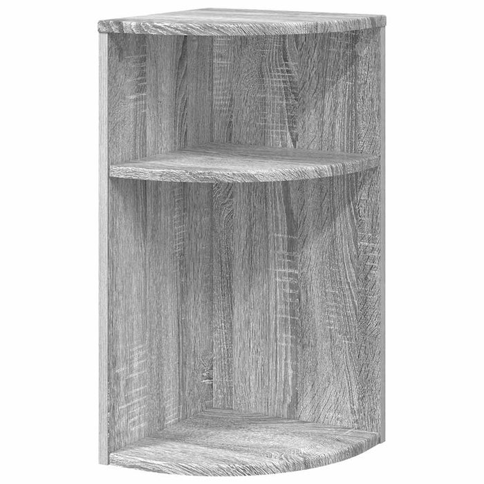 Masă laterală Gri Sonoma 29,6 x 29,6 x 60 cm Lemn compozit - WALTI WALTI