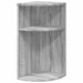Masă laterală Gri Sonoma 29,6 x 29,6 x 60 cm Lemn compozit - WALTI WALTI
