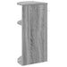 Masă laterală Gri Sonoma 29,6 x 29,6 x 60 cm Lemn compozit - WALTI WALTI