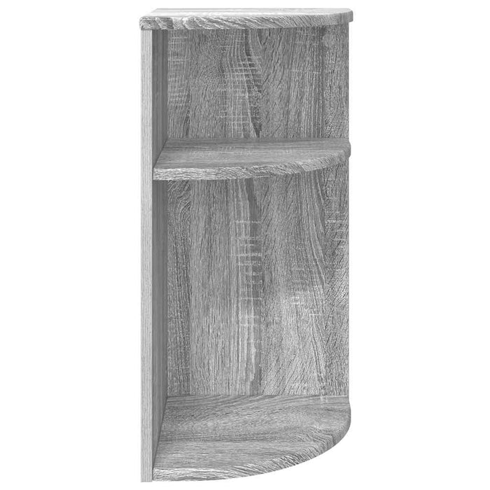 Masă laterală Gri Sonoma 29,6 x 29,6 x 60 cm Lemn compozit - WALTI WALTI