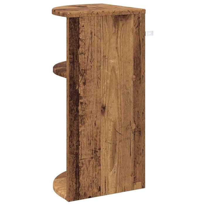 Masă laterală Lemn vechi 29,6 x 29,6 x 60 cm Lemn compozit - WALTI WALTI