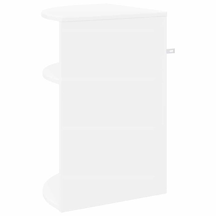 Masă laterală Alb 39,7 x 39,7 x 60 cm Lemn compozit - WALTI WALTI