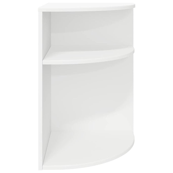 Masă laterală Alb 39,7 x 39,7 x 60 cm Lemn compozit - WALTI WALTI