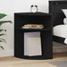 Masă laterală Negru 39,7 x 39,7 x 60 cm Lemn compozit - WALTI WALTI