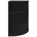Masă laterală Negru 39,7 x 39,7 x 60 cm Lemn compozit - WALTI WALTI