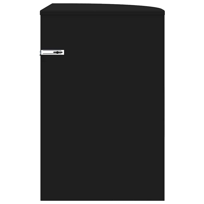 Masă laterală Negru 39,7 x 39,7 x 60 cm Lemn compozit - WALTI WALTI