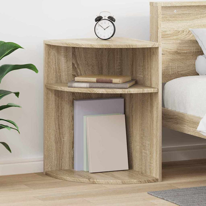 Masă laterală Stejar Sonoma 39,7 x 39,7 x 60 cm Lemn compozit - WALTI WALTI