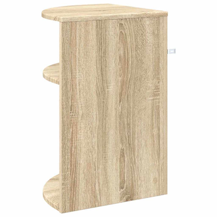 Masă laterală Stejar Sonoma 39,7 x 39,7 x 60 cm Lemn compozit - WALTI WALTI