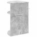 Masă laterală Gri din beton 39,7 x 39,7 x 60 cm Lemn compozit - WALTI WALTI