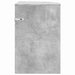 Masă laterală Gri din beton 39,7 x 39,7 x 60 cm Lemn compozit - WALTI WALTI