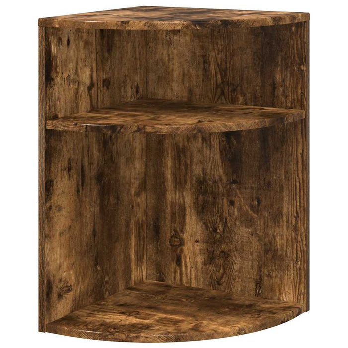 Masă laterală Stejar fumuriu 39,7 x 39,7 x 60 cm Lemn compozit - WALTI WALTI