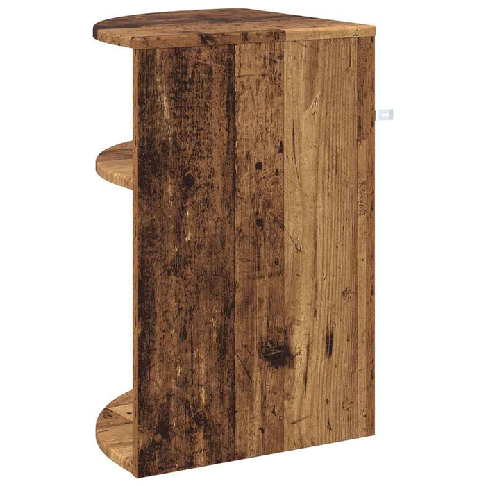 Masă laterală Lemn vechi 39,7 x 39,7 x 60 cm Lemn compozit - WALTI WALTI