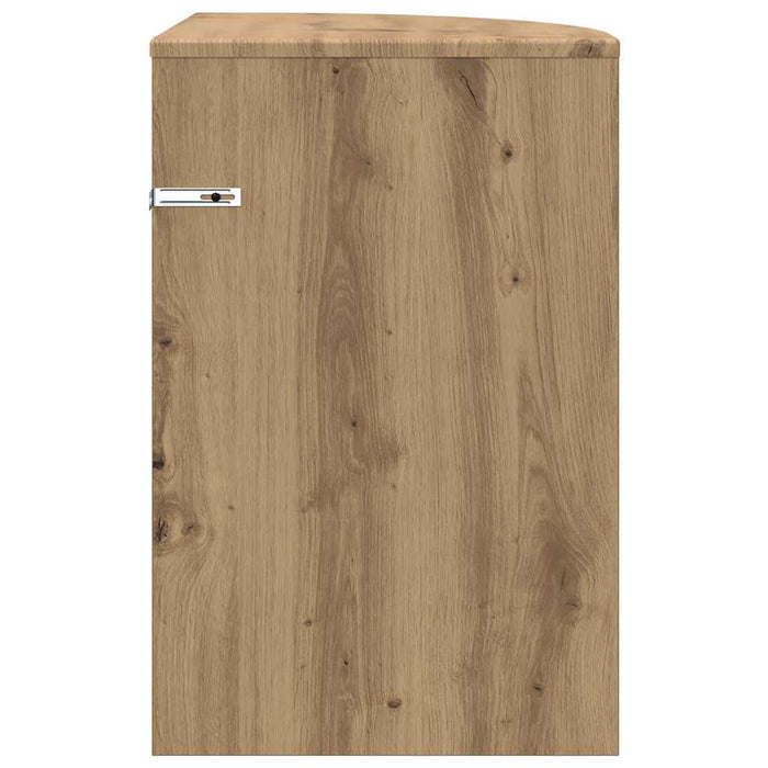 Masă laterală Stejar Artizanal 39,7 x 39,7 x 60 cm - WALTI WALTI