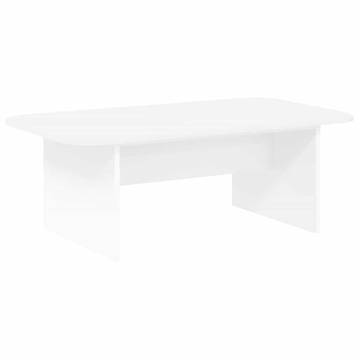 Masă de cafea Alb 93 x 53 x 33 cm Lemn compozit - WALTI WALTI