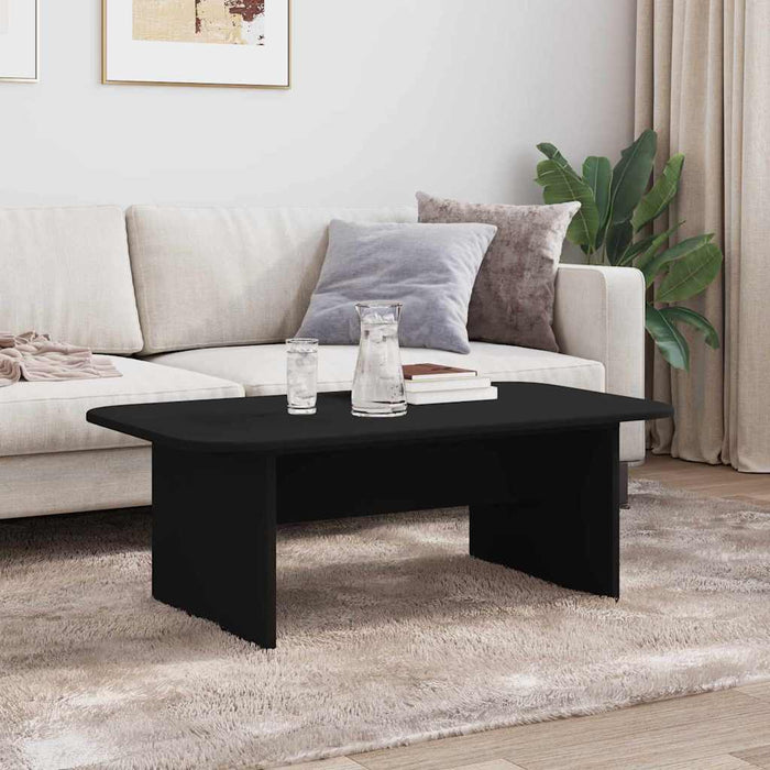 Masă de cafea Negru 93 x 53 x 33 cm Lemn compozit - WALTI WALTI