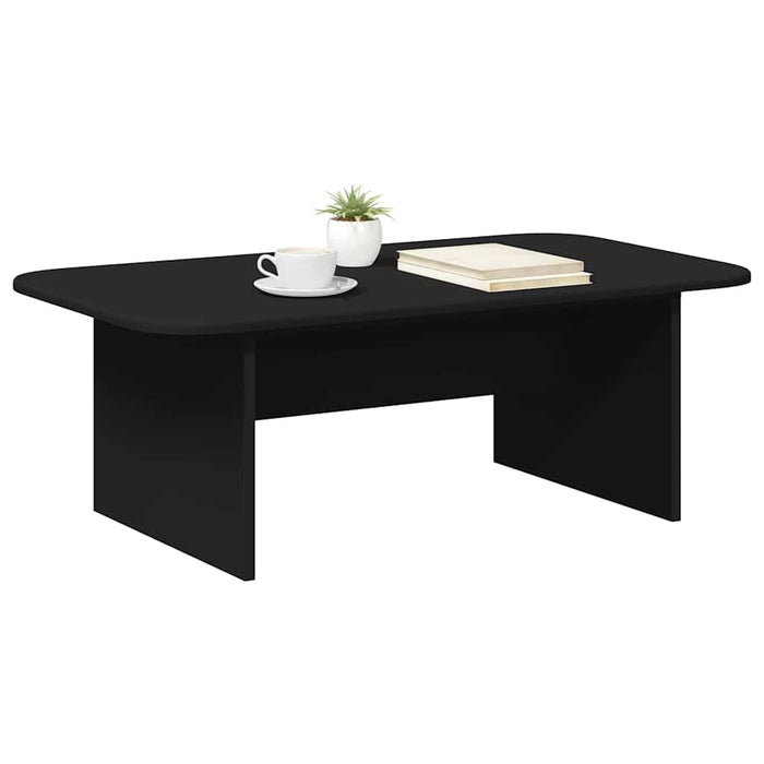Masă de cafea Negru 93 x 53 x 33 cm Lemn compozit - WALTI WALTI