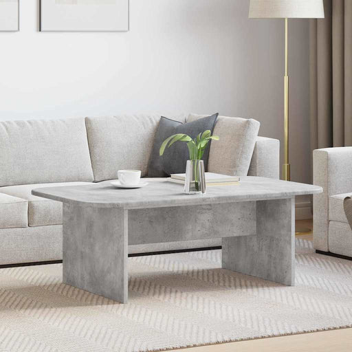 Masă de cafea Gri din beton 93 x 53 x 33 cm Lemn compozit - WALTI WALTI
