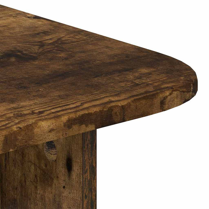 Masă de cafea Stejar fumuriu 93 x 53 x 33 cm Lemn compozit - WALTI WALTI