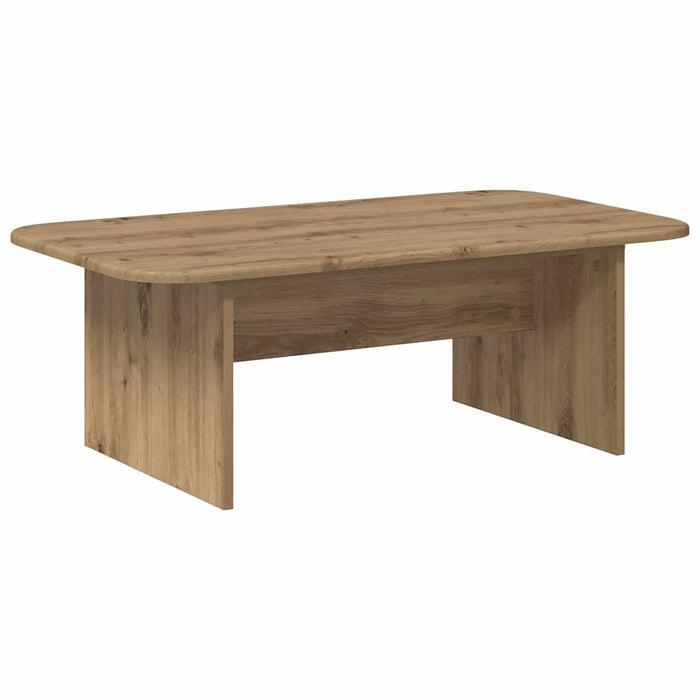 Masă de cafea Stejar Artizanal 93 x 53 x 33 cm Lemn compozit - WALTI WALTI