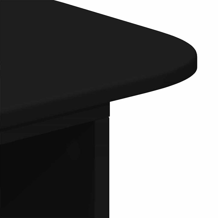 Masă de consolă Negru 93 x 40 x 75 cm Lemn compozit - WALTI WALTI