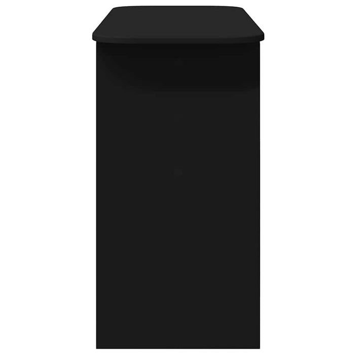 Masă de consolă Negru 93 x 40 x 75 cm Lemn compozit - WALTI WALTI