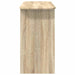 Masă de consolă Stejar Sonoma 93 x 40 x 75 cm Lemn compozit - WALTI WALTI