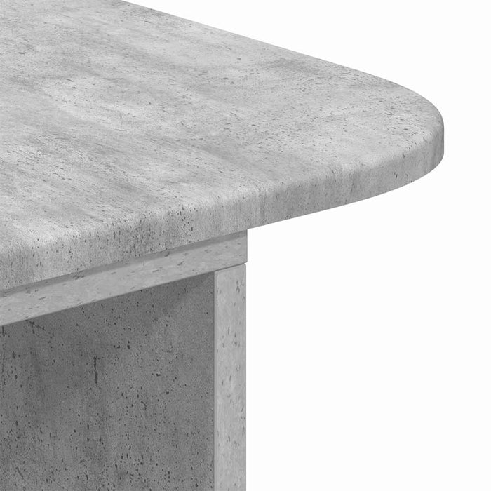 Masă de consolă Gri din beton 93 x 40 x 75 cm Lemn compozit - WALTI WALTI