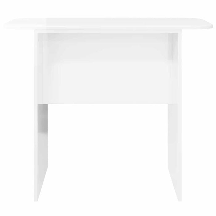 Masă de consolă Alb lucios 93 x 40 x 75 cm Lemn compozit - WALTI WALTI