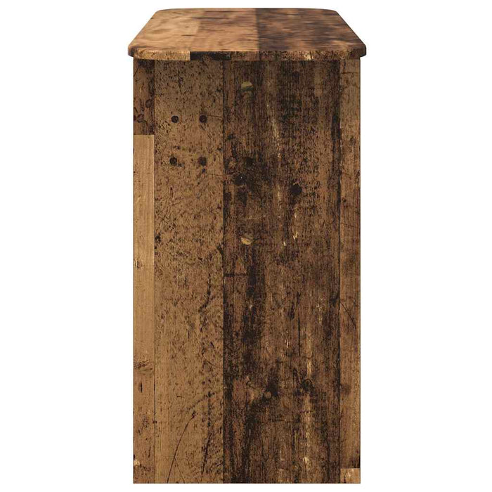 Masă de consolă Lemn vechi 93 x 40 x 75 cm Lemn compozit - WALTI WALTI