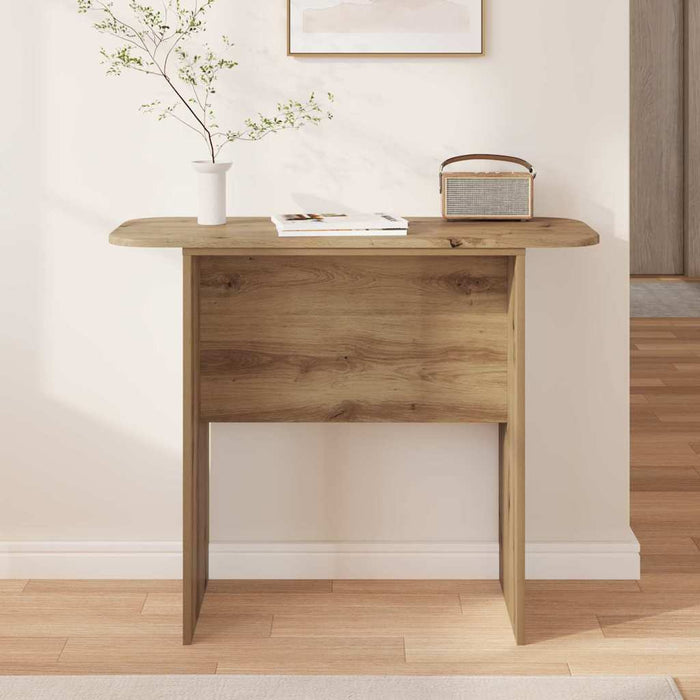 Masă de consolă Stejar Artizanal 93 x 40 x 75 cm Lemn compozit - WALTI WALTI