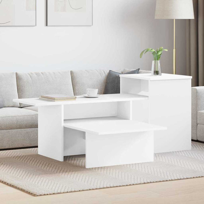 Masă de consolă Alb 80 x 50 x 225 cm Lemn compozit - WALTI WALTI