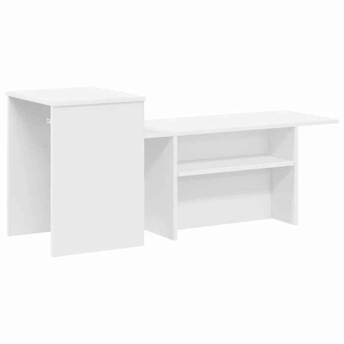 Masă de consolă Alb 80 x 50 x 225 cm Lemn compozit - WALTI WALTI