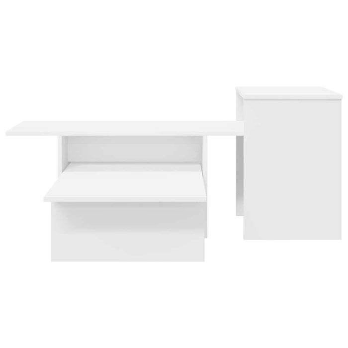Masă de consolă Alb 80 x 50 x 225 cm Lemn compozit - WALTI WALTI