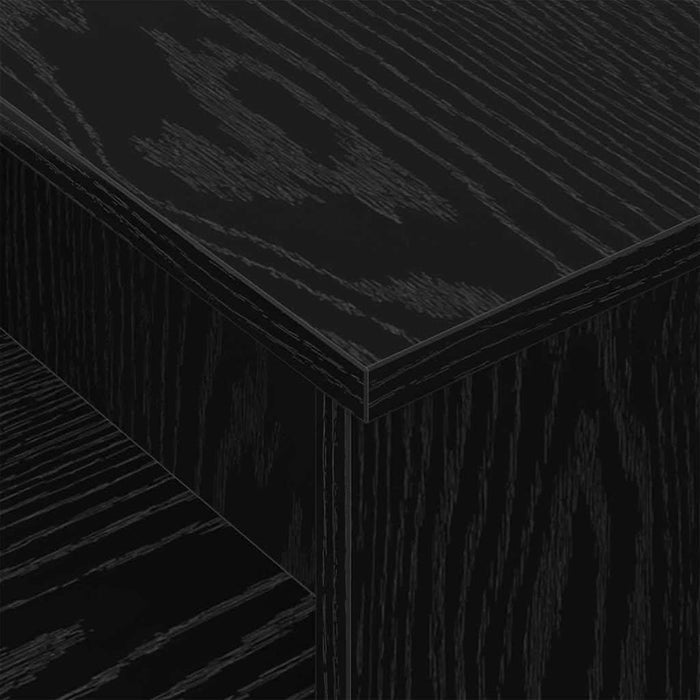 Masă de consolă Stejar Negru 80 x 50 x 225 cm Lemn compozit - WALTI WALTI
