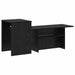 Masă de consolă Stejar Negru 80 x 50 x 225 cm Lemn compozit - WALTI WALTI