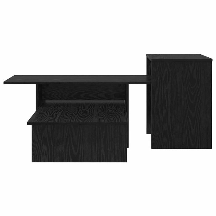 Masă de consolă Stejar Negru 80 x 50 x 225 cm Lemn compozit - WALTI WALTI