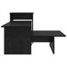 Masă de consolă Stejar Negru 80 x 50 x 225 cm Lemn compozit - WALTI WALTI