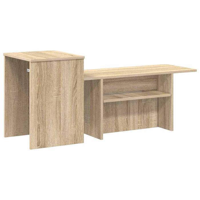 Masă de consolă Stejar Sonoma 80 x 50 x 225 cm Lemn compozit - WALTI WALTI