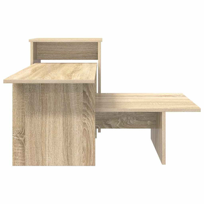 Masă de consolă Stejar Sonoma 80 x 50 x 225 cm Lemn compozit - WALTI WALTI