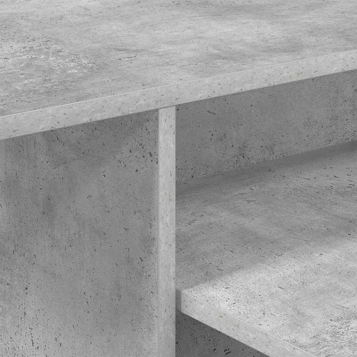 Masă de consolă Gri din beton 80 x 50 x 225 cm Lemn compozit - WALTI WALTI
