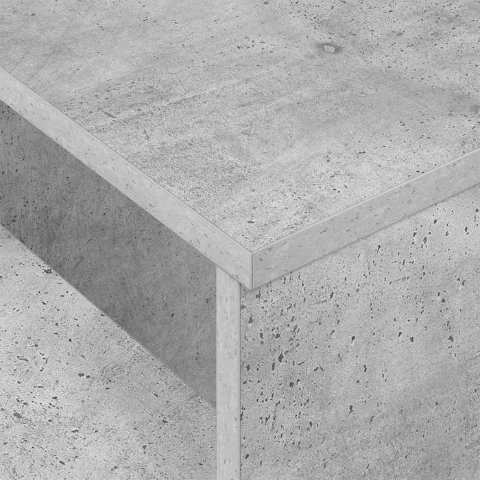 Masă de consolă Gri din beton 80 x 50 x 225 cm Lemn compozit - WALTI WALTI