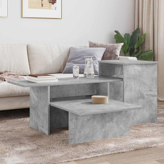 Masă de consolă Gri din beton 80 x 50 x 225 cm Lemn compozit - WALTI WALTI