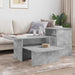 Masă de consolă Gri din beton 80 x 50 x 225 cm Lemn compozit - WALTI WALTI