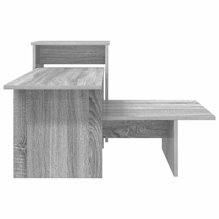 Masă de consolă Gri Sonoma 80 x 50 x 225 cm Lemn compozit - WALTI WALTI