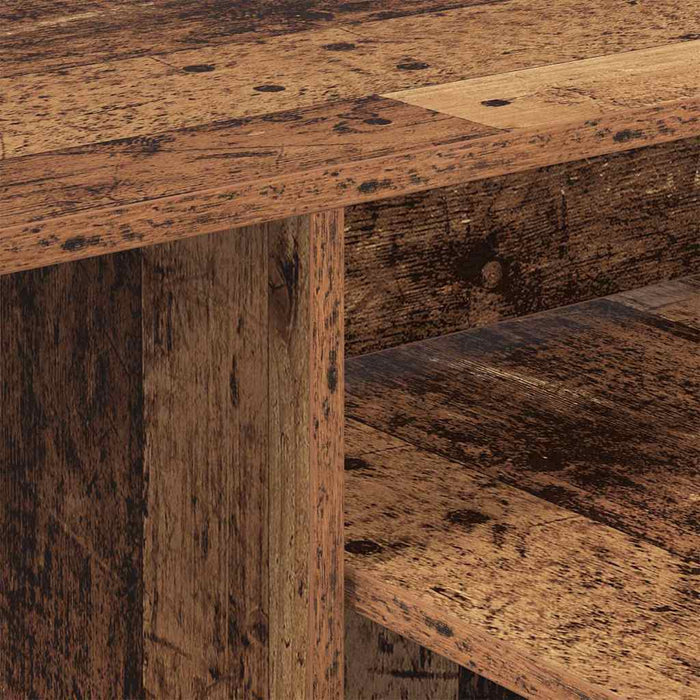 Masă de consolă Lemn vechi 80 x 50 x 225 cm Lemn compozit - WALTI WALTI