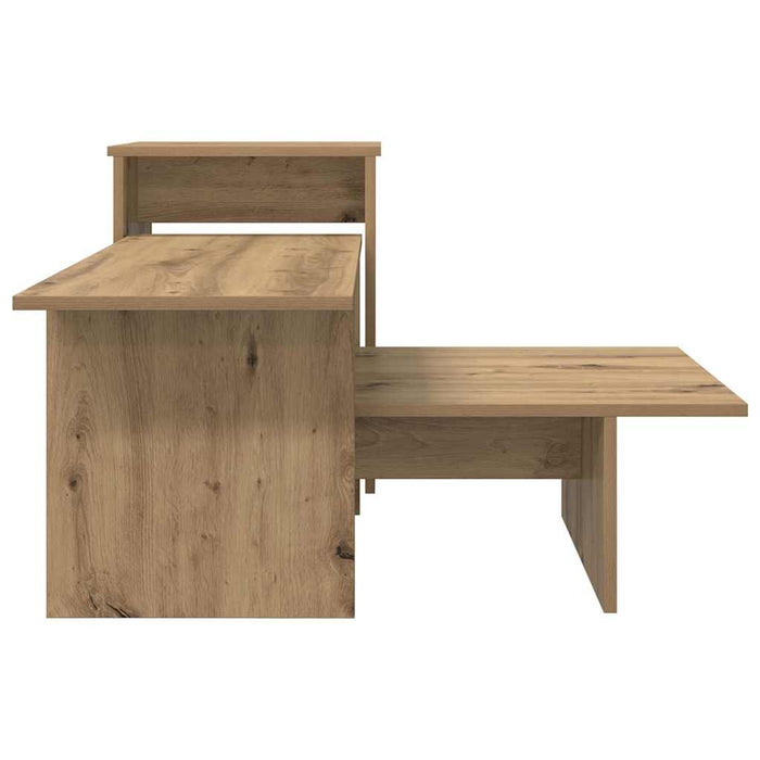 Masă de consolă Stejar Artizanal 80 x 50 x 225 cm Lemn compozit - WALTI WALTI