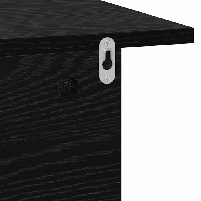 Noptieră Stejar Negru 40 x 30 x 25 cm Lemn compozit - WALTI WALTI