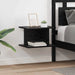 Noptieră 2 pcs Stejar Negru 40 x 30 x 25 cm Lemn compozit - WALTI WALTI