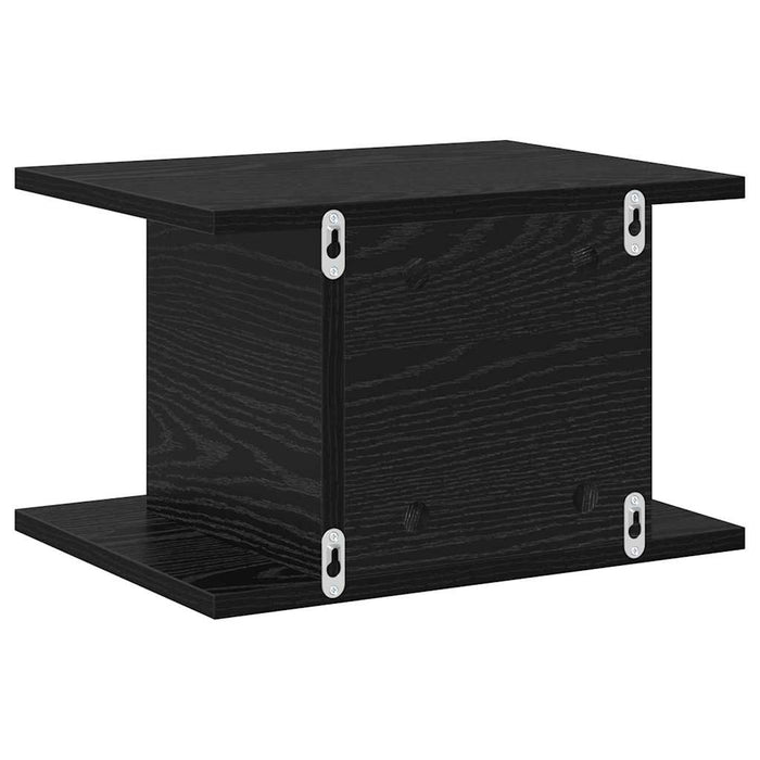 Noptieră 2 pcs Stejar Negru 40 x 30 x 25 cm Lemn compozit - WALTI WALTI