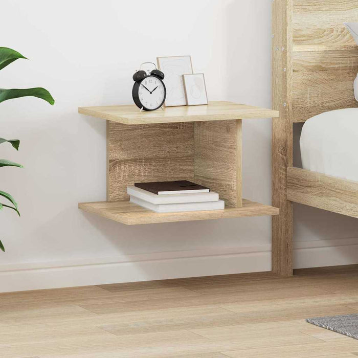Noptieră Stejar Sonoma 40 x 30 x 25 cm Lemn compozit - WALTI WALTI